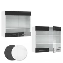 Meuble Haut Vitré Fame Blanc -Cuisine Ustensiles Magasin 41b1a48181074e06ba28ad078157c911