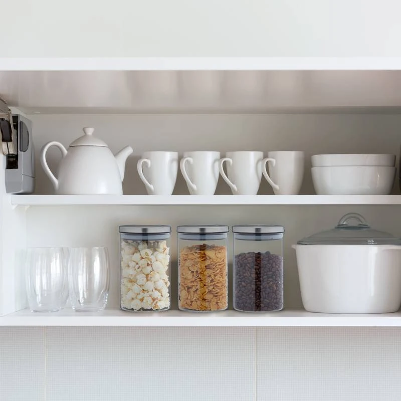 Lot De 3 Bocaux En Verre De 800 Ml 4 Lot De 3 Bocaux En Verre De 800 Ml – Image 2