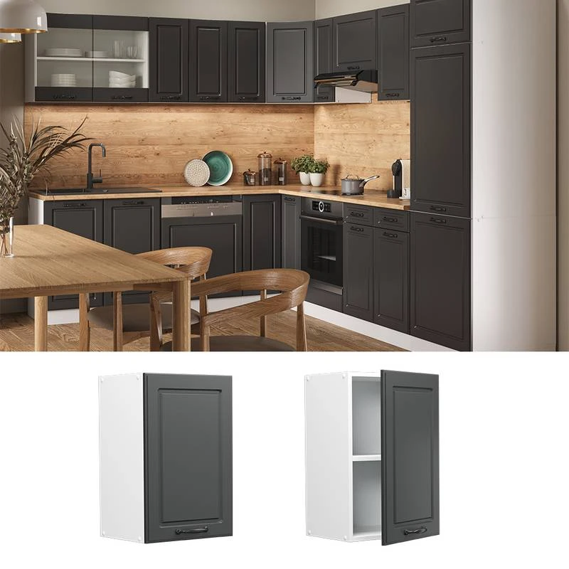 Meuble Haut R-Line 40cm Anthracite 4 Meuble Haut R-Line 40cm Anthracite – Image 2