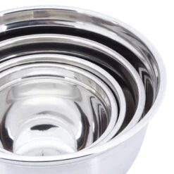 Lot De 3 Bols En Acier Inoxydable -Cuisine Ustensiles Magasin 47e8445e5c9049f28ec5ed1e0d25669b