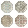 Coffret De 4 Assiettes Plates Bohème -Cuisine Ustensiles Magasin 499abbb544f5452fbc4fd541d85083da