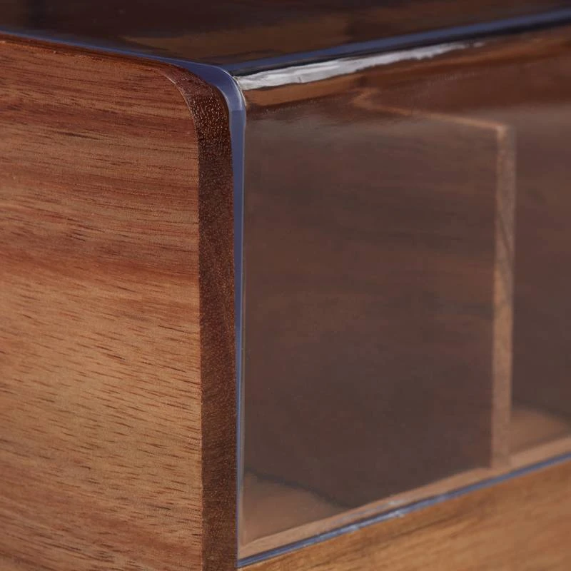 Boîte à Thé Bois Acacia 10 Boîte à Thé Bois Acacia – Image 8