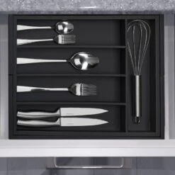 Bac à Couverts Extensible En Bambou -Cuisine Ustensiles Magasin 4fb0a8eac7934f2e9b3f273ae59006db