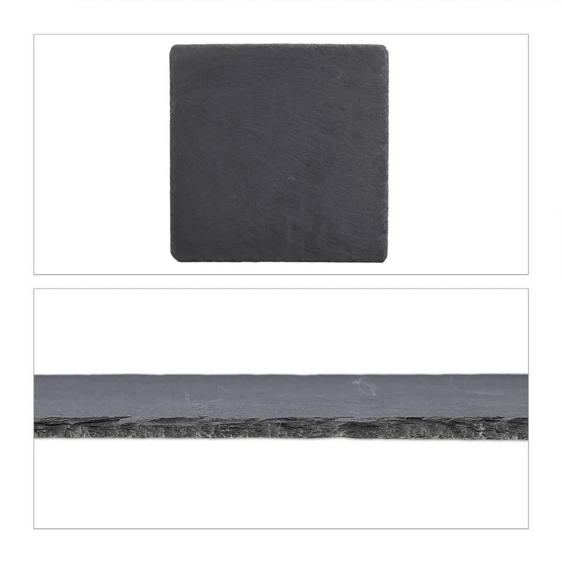 Plateau En Ardoise Carré Lot De 6 11 Plateau En Ardoise Carré Lot De 6 – Image 9