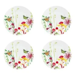 Coffret De 4 Assiettes Tutti Fiori