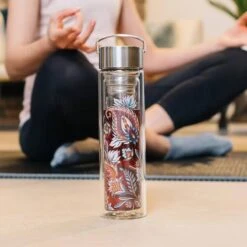 Théière Nomade Gingko -Cuisine Ustensiles Magasin 52c28256d9da47f0a9c4ab803c646ac2