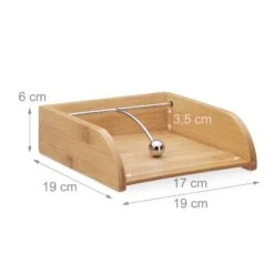 Porte-serviettes De Table En Bambou -Cuisine Ustensiles Magasin 5314d32fef634ec4b79567a0bf1b846a