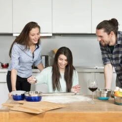 Bol Mélangeur Couvercle Lot 3 Saladiers -Cuisine Ustensiles Magasin 533f4890a49e494fbc48bbfa7f67f1ba