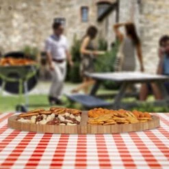 Assiette De Service En Bambou -Cuisine Ustensiles Magasin 5425e4359bf448bd8445fc7d4d1ff248