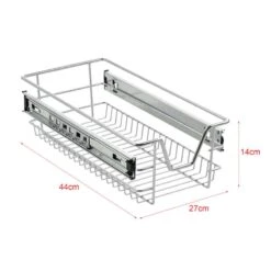 2 Paniers Tiroirs Glissière Télescopique -Cuisine Ustensiles Magasin 54bb3cf2549d4a9e8be0d3f76702d475