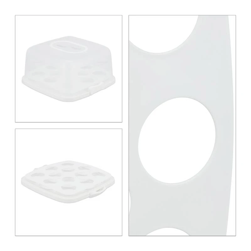 Boîte Carrée à Gâteau 9 Boîte Carrée à Gâteau – Image 7