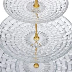 Présentoir à Gâteaux à 3 étages En Verre 15 Présentoir à Gâteaux à 3 étages En Verre -Cuisine Ustensiles Magasin 56634132119840e1ad1b1ee8e83de7ab