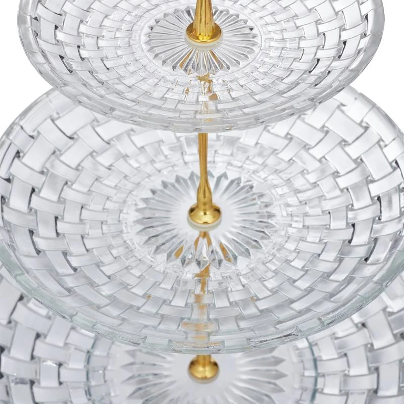 Présentoir à Gâteaux à 3 étages En Verre 8 Présentoir à Gâteaux à 3 étages En Verre – Image 6