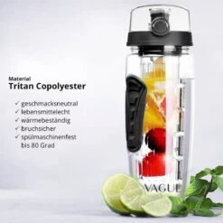 VITALITY Infuseur à Fruits -Cuisine Ustensiles Magasin 57d59154ec8d4526ae508d92c6e1dd18