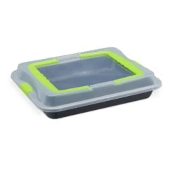 Plat Four Avec Couvercle 3 En 1 -Cuisine Ustensiles Magasin 59d304b5ff6d4f2b971e94b44d764369