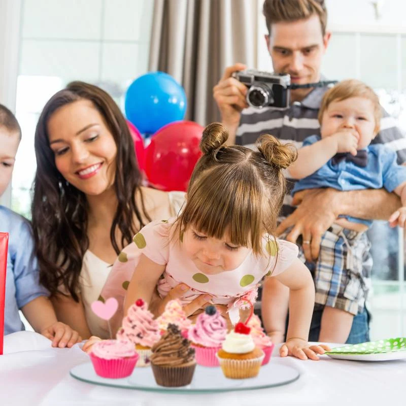 Lot De 2 Plateaux Tournants Pour Gâteaux 5 Lot De 2 Plateaux Tournants Pour Gâteaux – Image 3