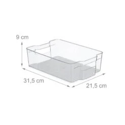 Organiseur De Frigo Au Look Transparent -Cuisine Ustensiles Magasin 5b6de75f4511433384665a8488f2e2a6