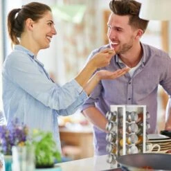 Tourniquet à épices Carré Avec 20 Pots 14 Tourniquet à épices Carré Avec 20 Pots -Cuisine Ustensiles Magasin 5b7f604824164b55b25b6cb78d443ef9