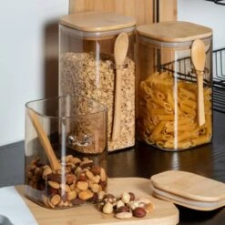 PRESENT TIME Récipient Alimentaire Square Small -Cuisine Ustensiles Magasin 5bb666e41d49410180b68ef66be7d01b