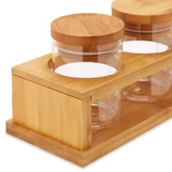 Set De Pots à épices Et Support Bambou -Cuisine Ustensiles Magasin 5efa02ad5bc8461aabb9e18a9c45ede2