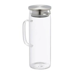 Carafe En Verre Avec Couvercle 1,2L 15 Carafe En Verre Avec Couvercle 1,2L -Cuisine Ustensiles Magasin 68db4ee45d4742238eab6d89f866895a