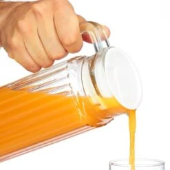 Carafe Couvercle Cruche 1 Litre -Cuisine Ustensiles Magasin 6f95a869752c4f95a4c7007a21e3ba86