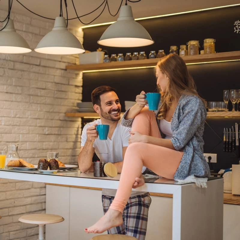 Jeu De 3 Pots De Stockage En Verre 800ml 4 Jeu De 3 Pots De Stockage En Verre 800ml – Image 2