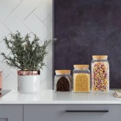 Bocaux En Verre Lot De 9 13 Bocaux En Verre Lot De 9 -Cuisine Ustensiles Magasin 73a34b3136dd4a65a36ff378b4bece69