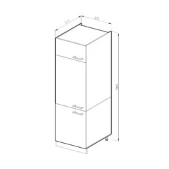 Armoire Frigo R-Line 60cm -Cuisine Ustensiles Magasin 76d6bb5fa9844ab0ab54a76ea6a2e3dc