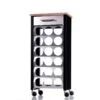 Chariot Porte-bouteilles, 18 Bouteilles -Cuisine Ustensiles Magasin 787bfd4c3ec445eda80feafcc7f5954e