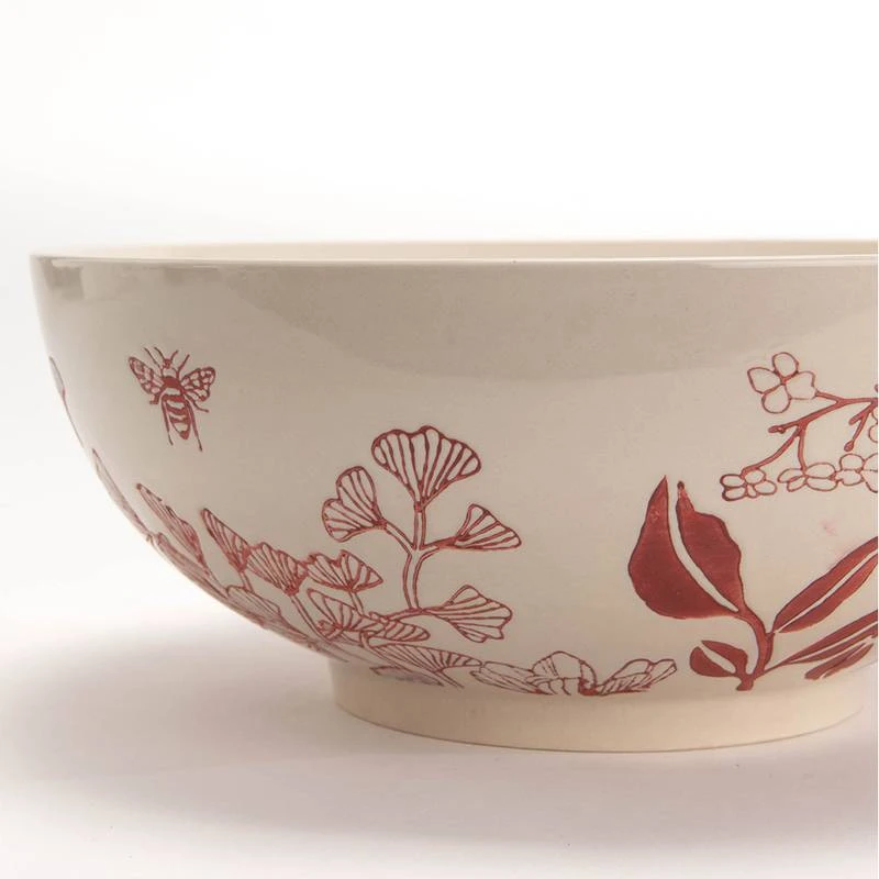 Amadeus Salad Bowl Zelie Rouge 4 Amadeus Salad Bowl Zelie Rouge – Image 2