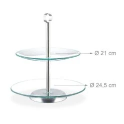 Serviteur Gâteau 2 étages -Cuisine Ustensiles Magasin 84c8672577f74f728336186053be2199