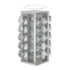 Tourniquet à épices Carré Avec 20 Pots 17 Tourniquet à épices Carré Avec 20 Pots -Cuisine Ustensiles Magasin 86dbfe09adea44b3ba9289274cb61f10