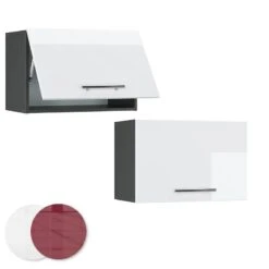 Armoire Suspendue Fame Blanc Style -Cuisine Ustensiles Magasin 8804da63665c42068734519f96919654