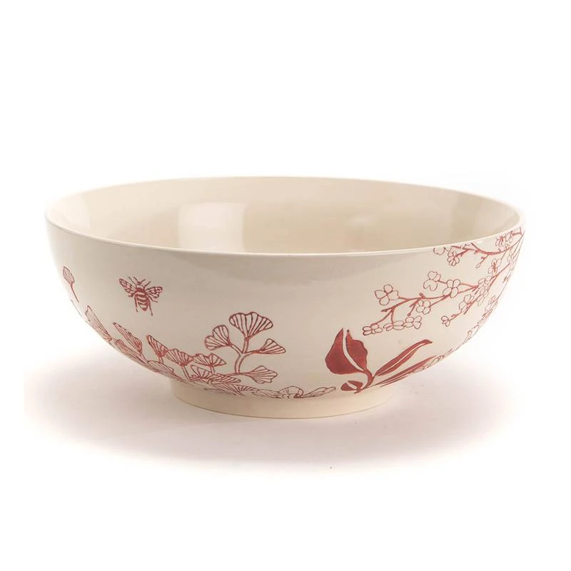 Amadeus Salad Bowl Zelie Rouge 3 Amadeus Salad Bowl Zelie Rouge