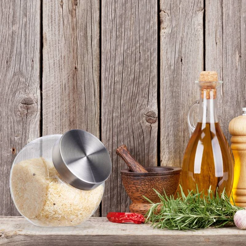 Bonbonnière En Verre Lot De 3 4 Bonbonnière En Verre Lot De 3 – Image 2