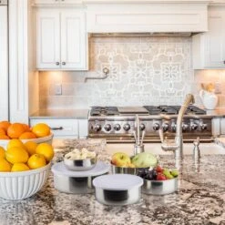 Bol Mélangeur Saladier Lot De 5 En Inox -Cuisine Ustensiles Magasin 89a81fb057914a6688df37c8bdf6b353