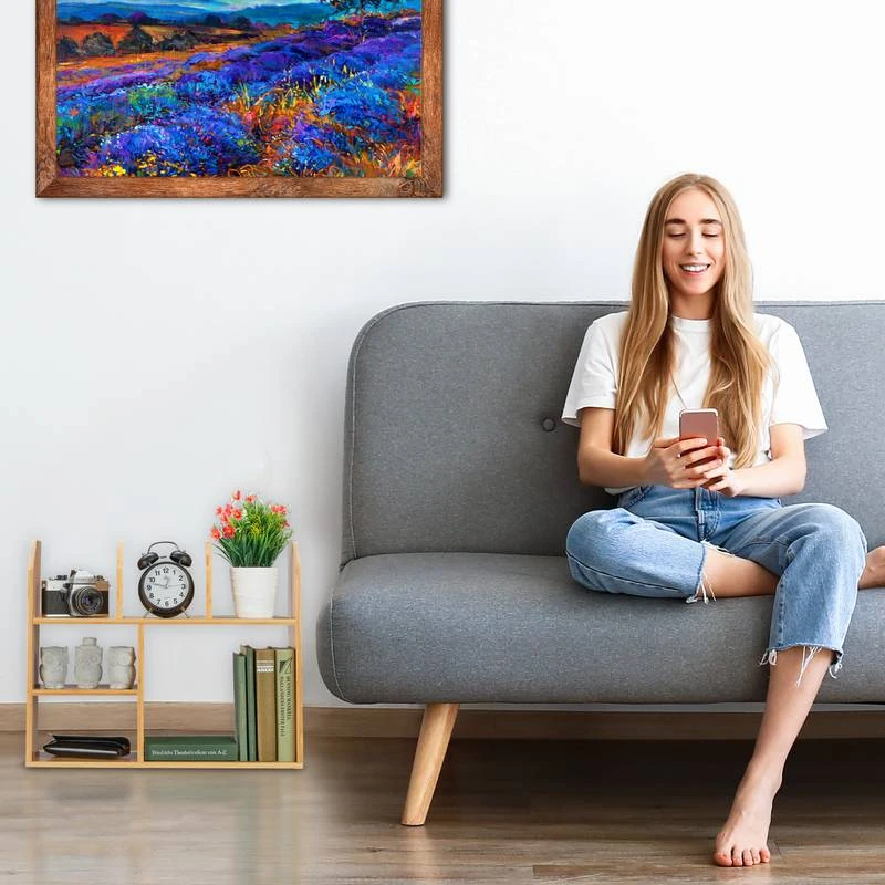 Étagère Bambou 6 Compartiments 5 Étagère Bambou 6 Compartiments – Image 3