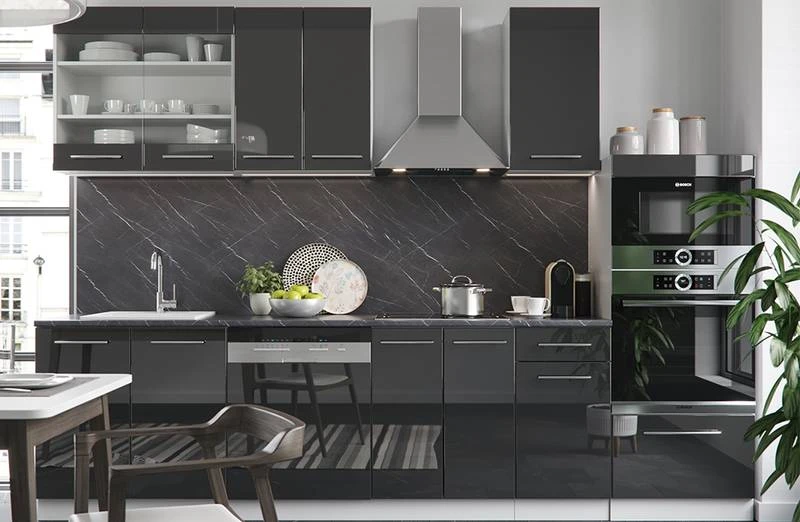 Meuble Haut Fame Anthracite 4 Meuble Haut Fame Anthracite – Image 2