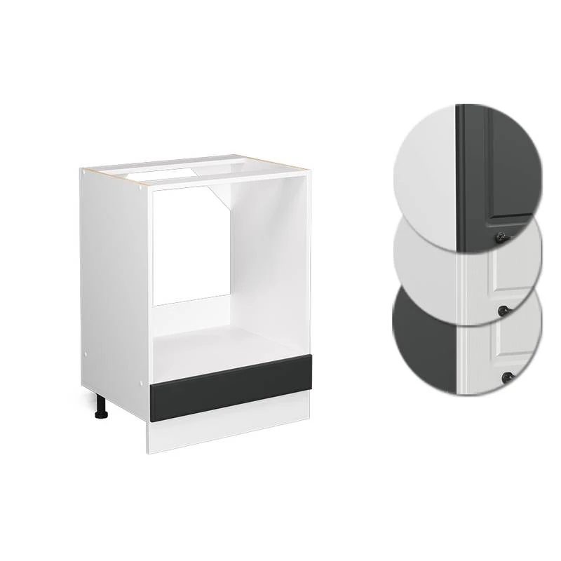 Meuble Bas Four R-Line 60cm Anthracite 5 Meuble Bas Four R-Line 60cm Anthracite – Image 3