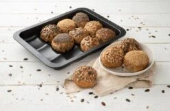 Moule 12 Mini Pains Ou Brioches 8 Moule 12 Mini Pains Ou Brioches -Cuisine Ustensiles Magasin 9ce80d6999a4425fa38868c6df6138f5