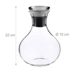 Carafe En Verre, 1,5 L En Lot De 3 -Cuisine Ustensiles Magasin 9f4d662fe5694918afa04fc3e1b5d410