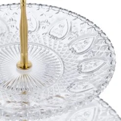 Serviteur Fruits à 2 étages En Verre -Cuisine Ustensiles Magasin a2dcb7acc1dc45158d305403f5dbd0c3