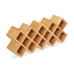 Etagère à épices En Bambou Avec 18 Pots -Cuisine Ustensiles Magasin a749326ab1a94a9aa321d2592c9e9eaa