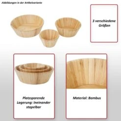 Set De Bols MCW-B98 (3 Pcs) -Cuisine Ustensiles Magasin a7c5f1f149b945abafde34ea34318847