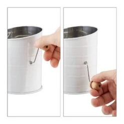 2x Passoires à Farine Avec Manivelle -Cuisine Ustensiles Magasin a88f3a5eba964c448a843df34c588f9c