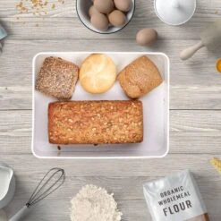 Boîte à Pain Couvercle Bambou -Cuisine Ustensiles Magasin ab07dce8b2044cb7b49922eb2ea693e0