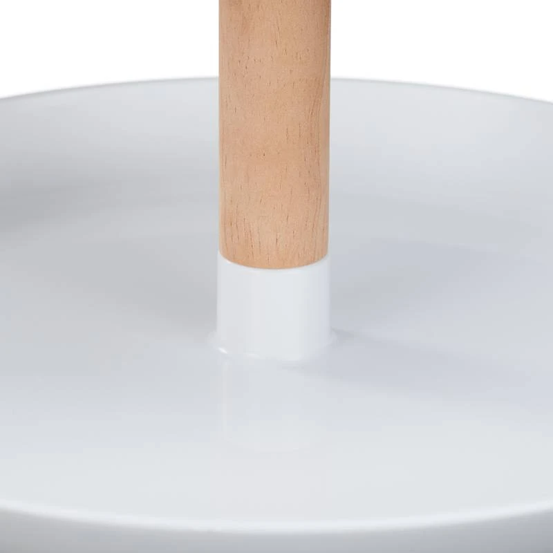 Serviteur à Gâteaux En Plastique & Bois 9 Serviteur à Gâteaux En Plastique & Bois – Image 7