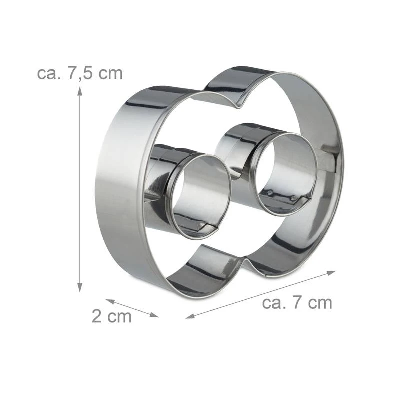 Emporte-pièce Lettres Et Chiffres 10 Emporte-pièce Lettres Et Chiffres – Image 8