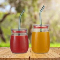 4x Bocaux En Verre Avec Couvercle -Cuisine Ustensiles Magasin b0d3fa419260483b8d1845dd00372b56